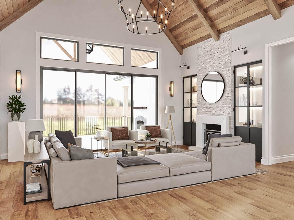 Plan 25841GE: 3-Bed Mountain House Plan with Keeping Room - 4339 Sq Ft - Image #11 - Craftsman, Mountain, New American, Rustic