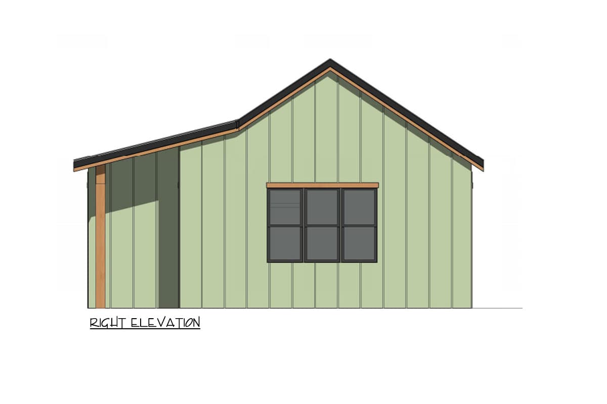 Plan 421011HFC: Charming 2-Bed, 2-Bath Country Cottage House Plan with Butler Pantry - Image #5 - Cottage, Country