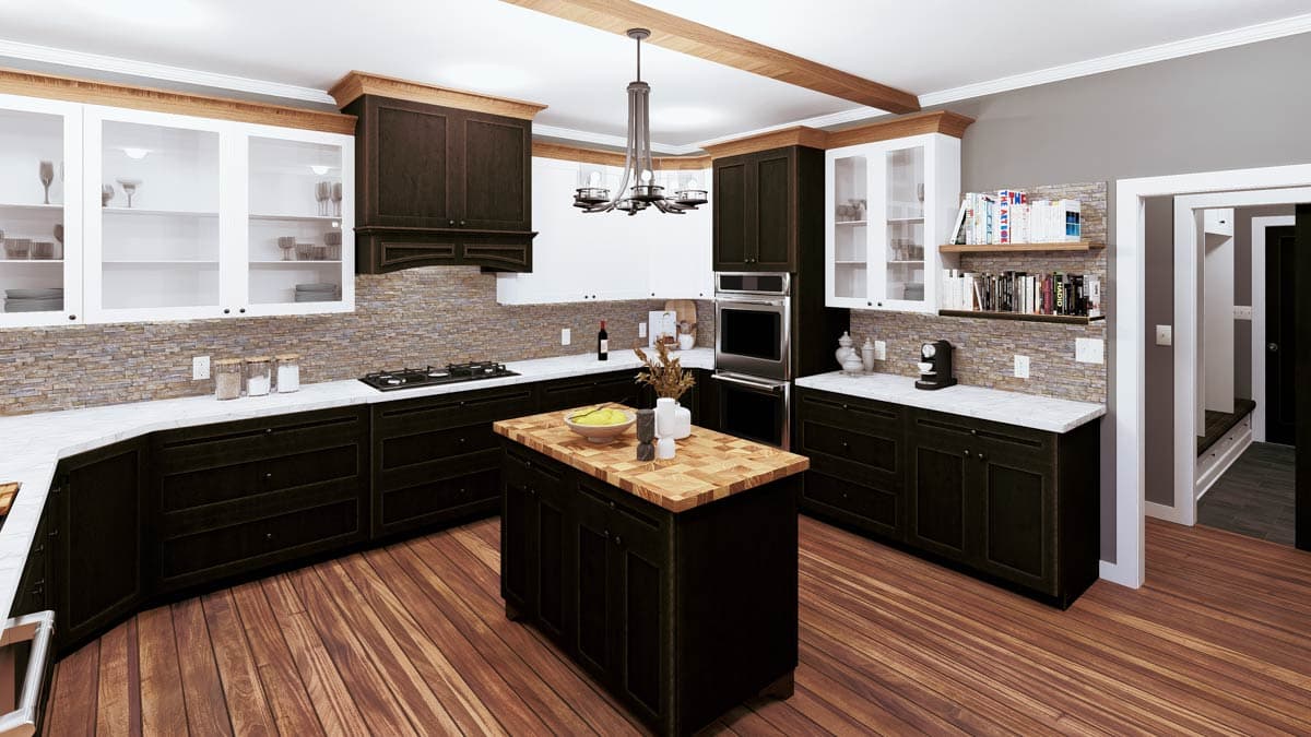 Plan 25054DH: 3-Bed Country Ranch House Plan with Two-Story Great Room - 2312 Sq Ft - Image #12 - Cottage, Country, Ranch