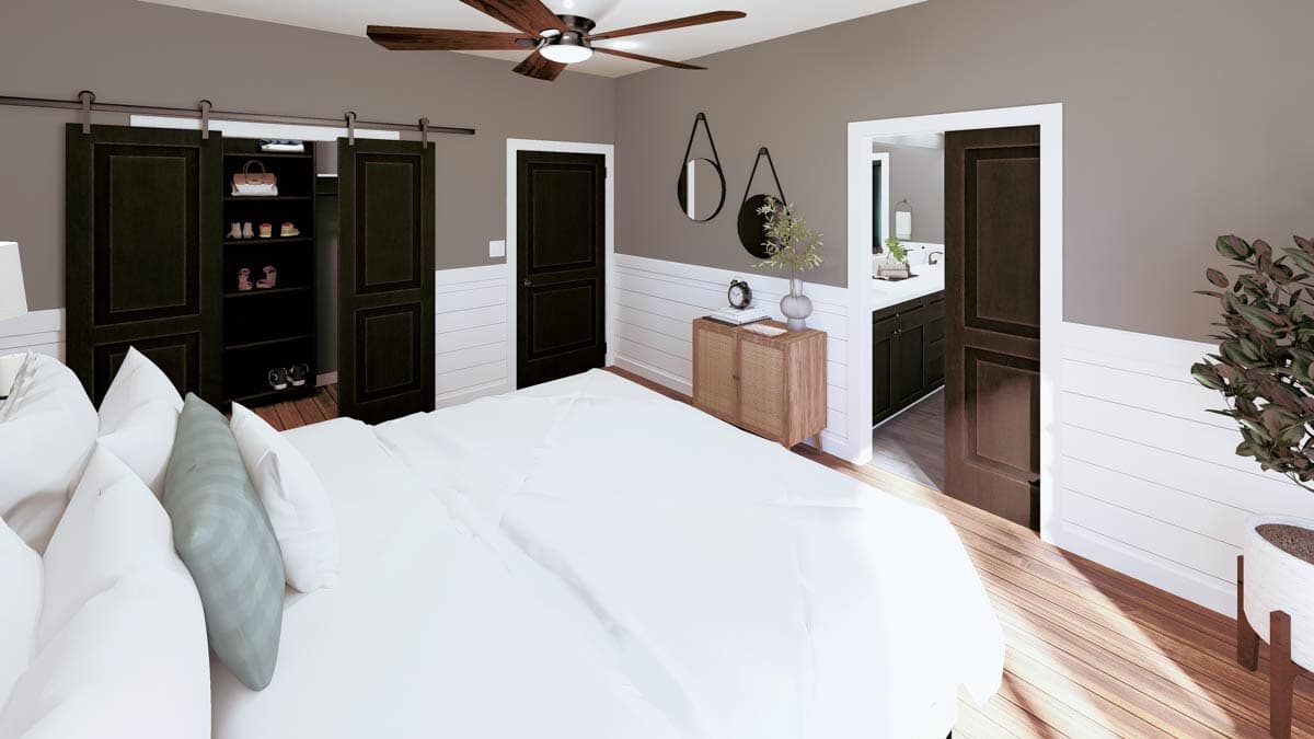 Plan 25054DH: 3-Bed Country Ranch House Plan with Two-Story Great Room - 2312 Sq Ft - Image #14 - Cottage, Country, Ranch