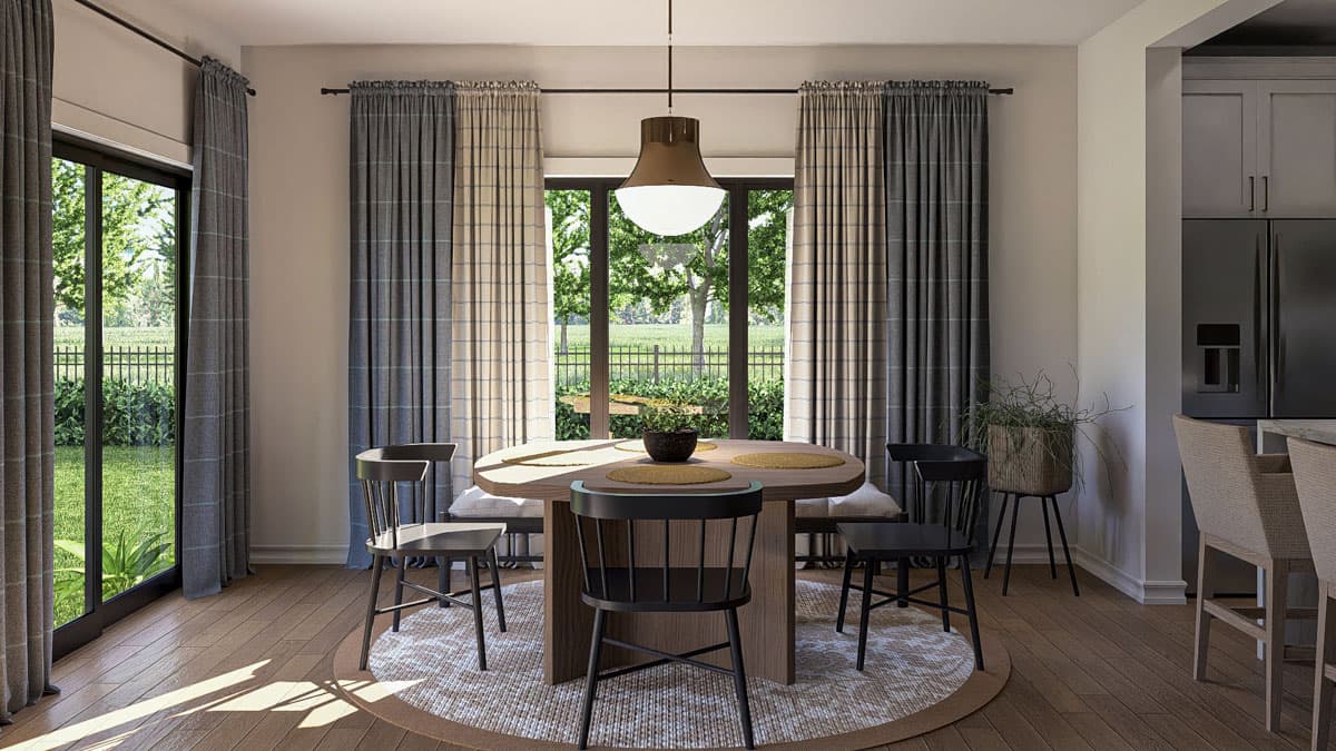 Plan 623476DJ: 4-Bed Transitional House Plan with Flex Room - 2609 Sq Ft - Image #11 - Farmhouse, Transitional