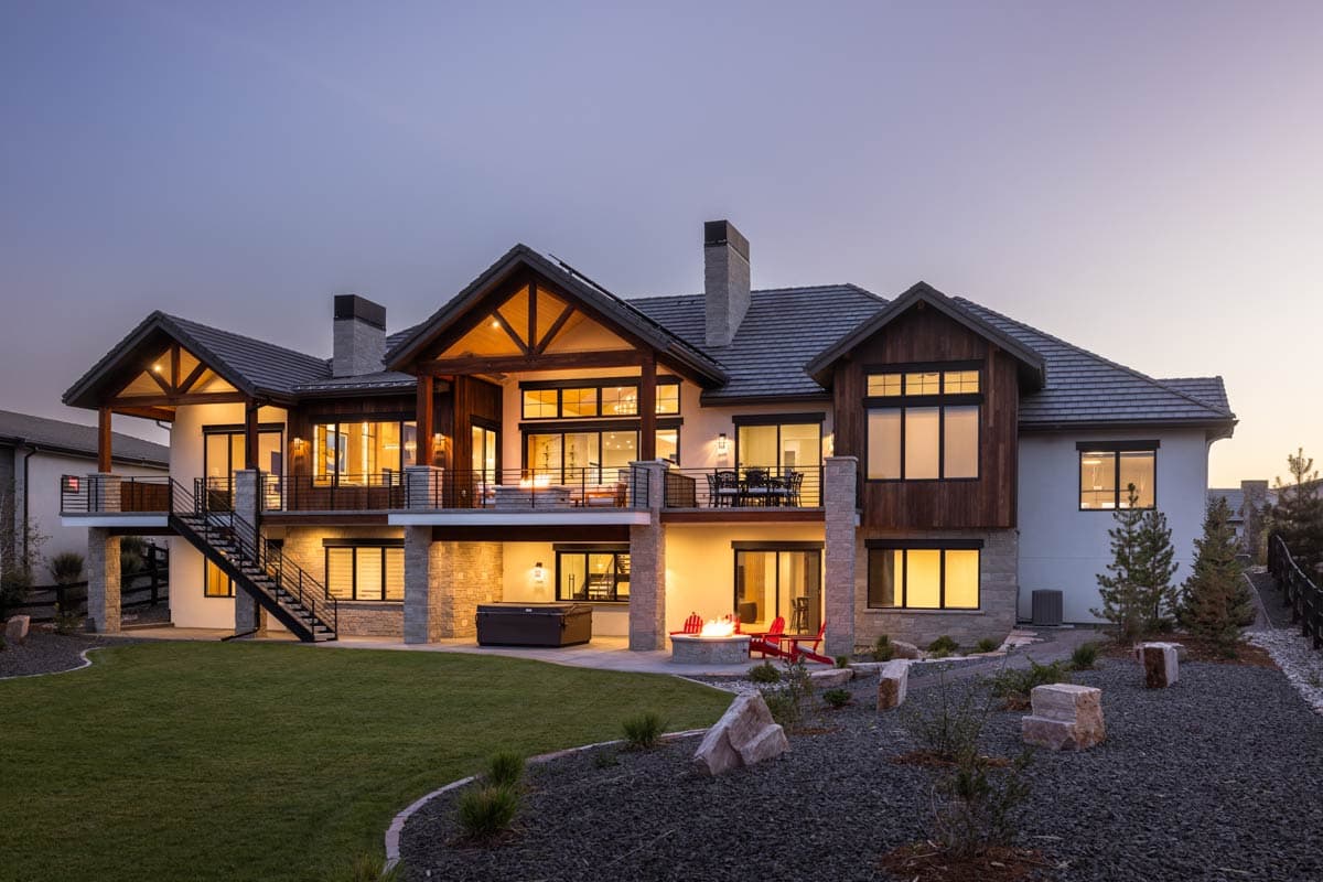 Plan 95262RW: 3-Bed Rustic New American House Plan with Home Office - 3517 Sq Ft - Image #22 - Country, Craftsman, Mountain, New American, Ranch, Rustic