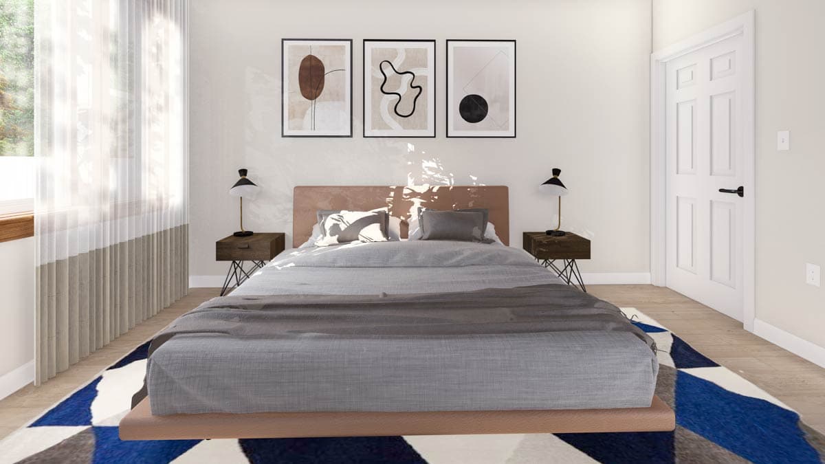 Plan 61591UT: Single-Story Multi-Family House Plan with 1-Bed Units - 1543 Sq Ft Per Unit - Image #7 - Craftsman, Ranch, Traditional