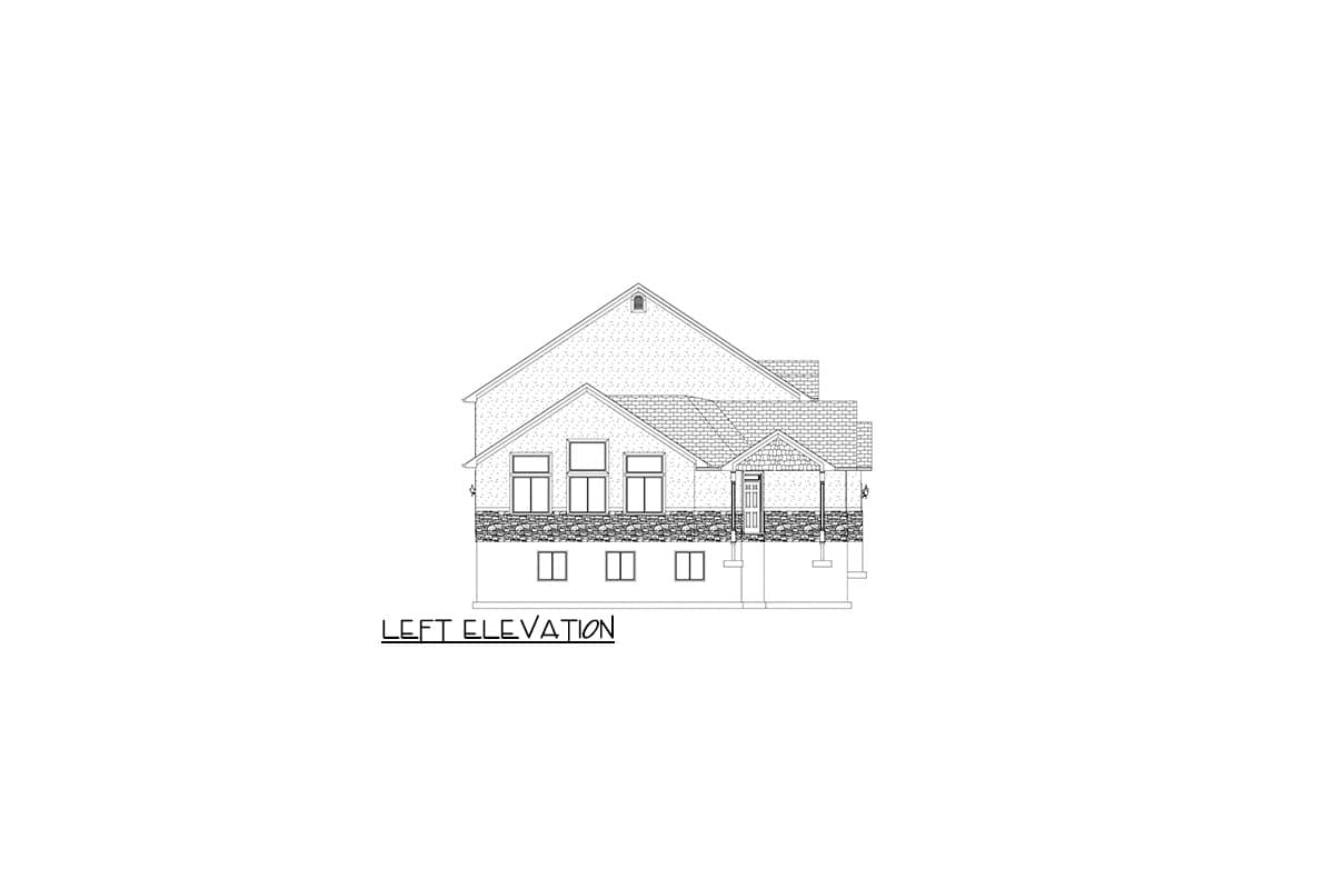 Plan 61592UT: Traditional Fourplex House Plan with 2-Car Garage Per Unit - 5651 Sq Ft - Image #9 - Country, Traditional
