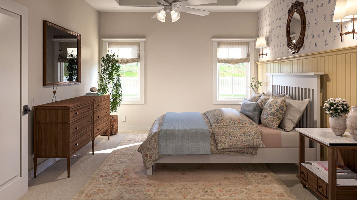 Plan 623479DJ: Traditional 3-Bed Cottage House Plan with Open-Concept Living Space - 1507 Sq Ft - Image #16 - Cottage, Traditional