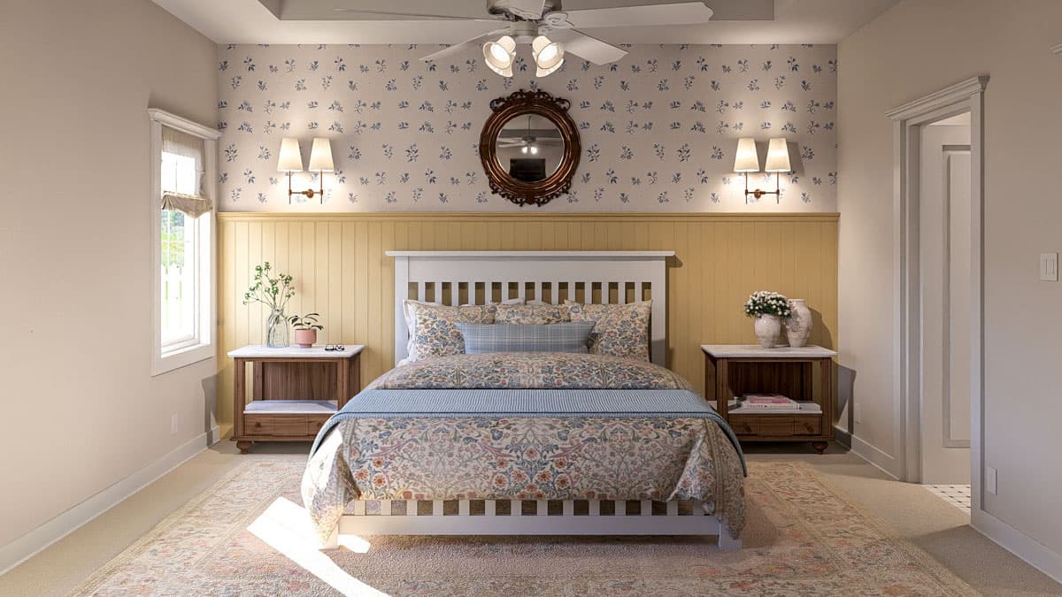 Plan 623479DJ: Traditional 3-Bed Cottage House Plan with Open-Concept Living Space - 1507 Sq Ft - Image #15 - Cottage, Traditional