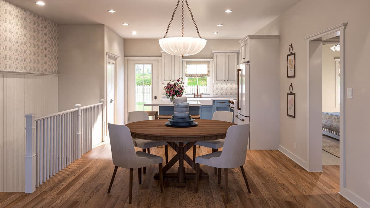 Plan 623479DJ: Traditional 3-Bed Cottage House Plan with Open-Concept Living Space - 1507 Sq Ft - Image #11 - Cottage, Traditional