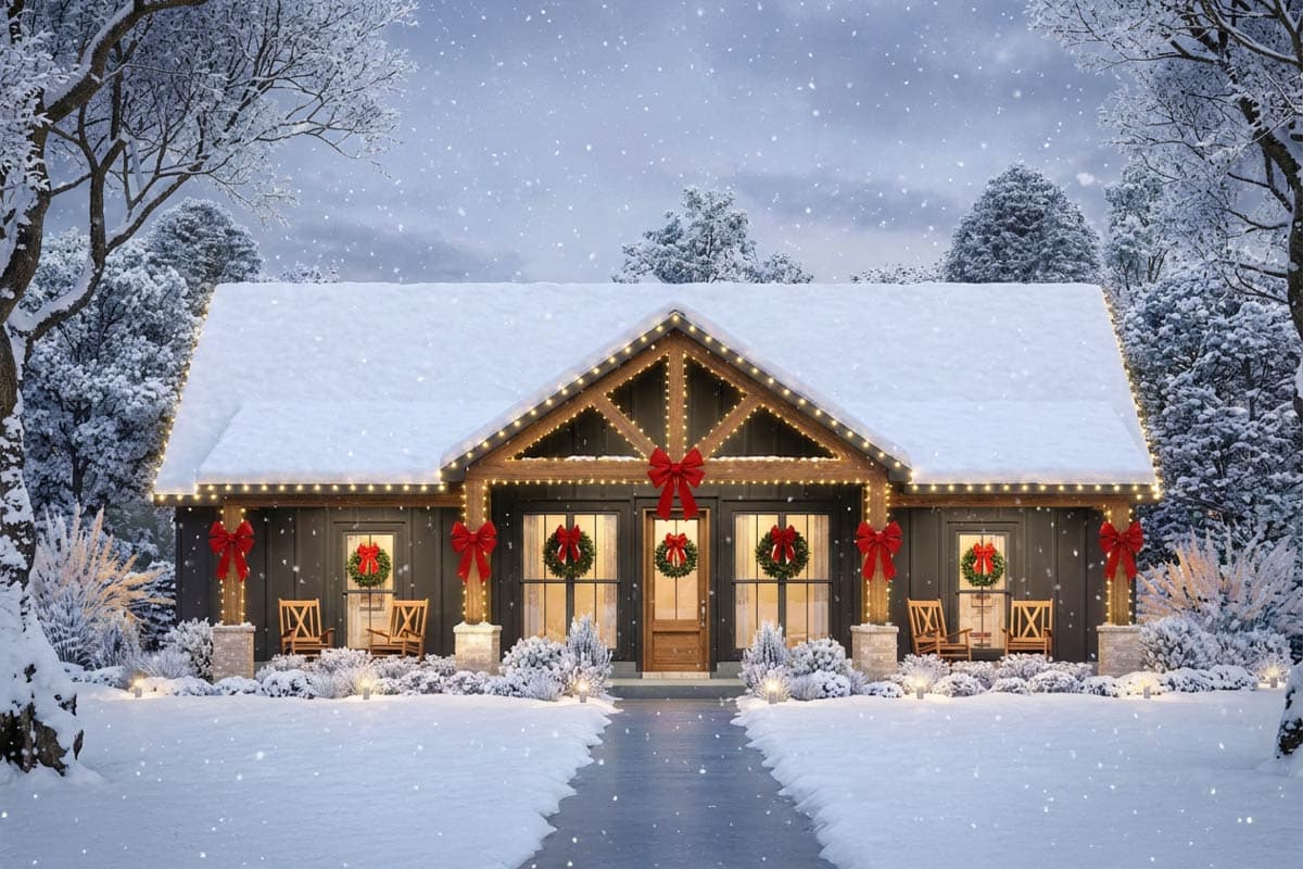 Plan 56553SM: 3-Bed Modern Farmhouse Plan with Vaulted Great Room - 1677 Sq Ft - Image #15 - Barndominium, Country, Craftsman, Modern Farmhouse, Ranch