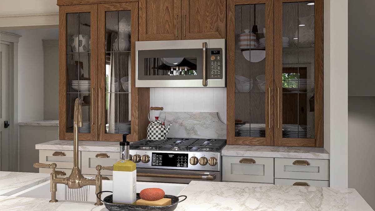 Plan 623482DJ: Two-Story Craftsman Bungalow House Plan with Fireplace - 1839 Sq Ft - Image #10 - Bungalow, Craftsman, Traditional