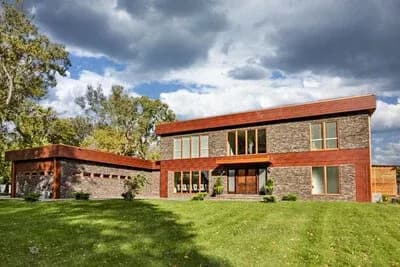 4-Bed Modern House Plan with Two-Story Great Room - 5268 Sq Ft