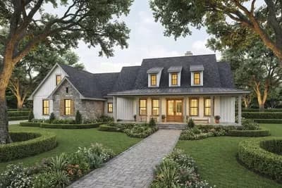 Charming 3-Bed Modern Farmhouse with Bonus Room - 2093 Sq Ft