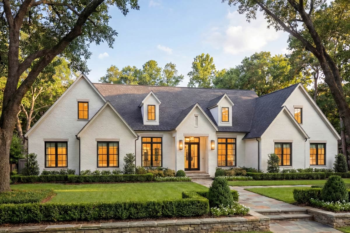 Plan 51992HZ: 5-Bed Contemporary Farmhouse Plan with Home Office - 3215 Sq Ft - Image #20 - Contemporary, Modern Farmhouse, Transitional