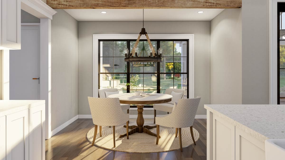 Plan 70913MK: 3-Bed Modern Farmhouse Plan with Bonus Room Above - 2031 Sq Ft - Image #9 - Farmhouse, Modern Farmhouse