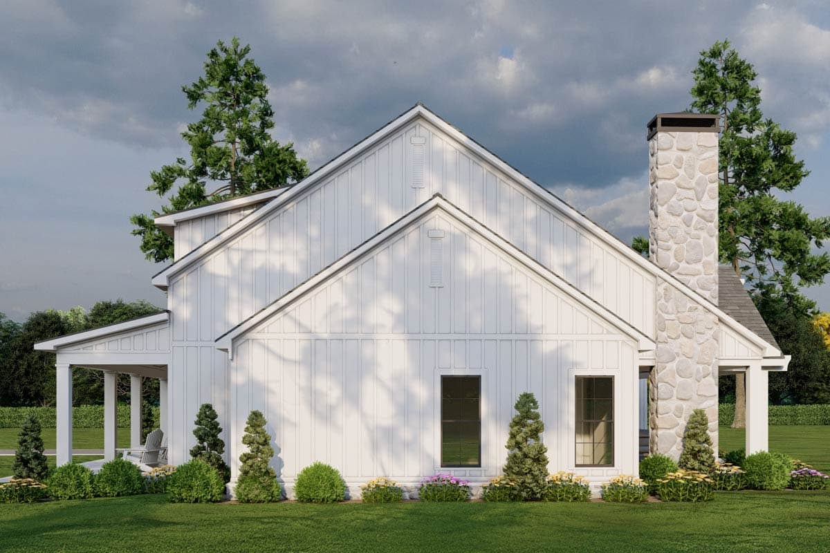 Plan 70913MK: 3-Bed Modern Farmhouse Plan with Bonus Room Above - 2031 Sq Ft - Image #13 - Farmhouse, Modern Farmhouse