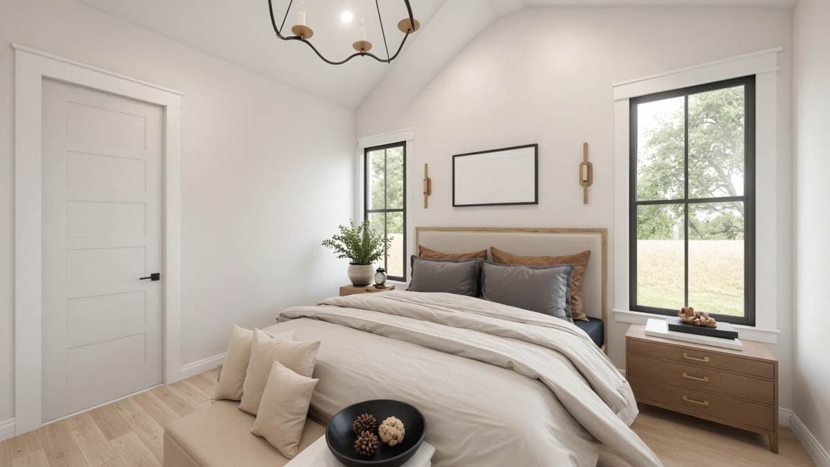 Plan 56554SM: 3-Bed Modern Farmhouse Plan with Wrap Around Porch and Upgrade Options - 1673 Sq Ft - Image #8 - Country, Farmhouse, Modern Farmhouse