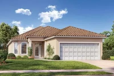 Single-Story Florida House Plan with Clustered Bedrooms - 1830 Sq Ft