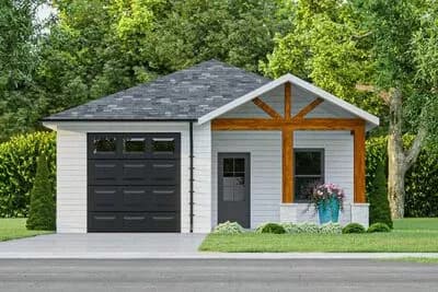 Charming 2-Bed Craftsman Cottage with Home Office or Study - 1018 Sq Ft