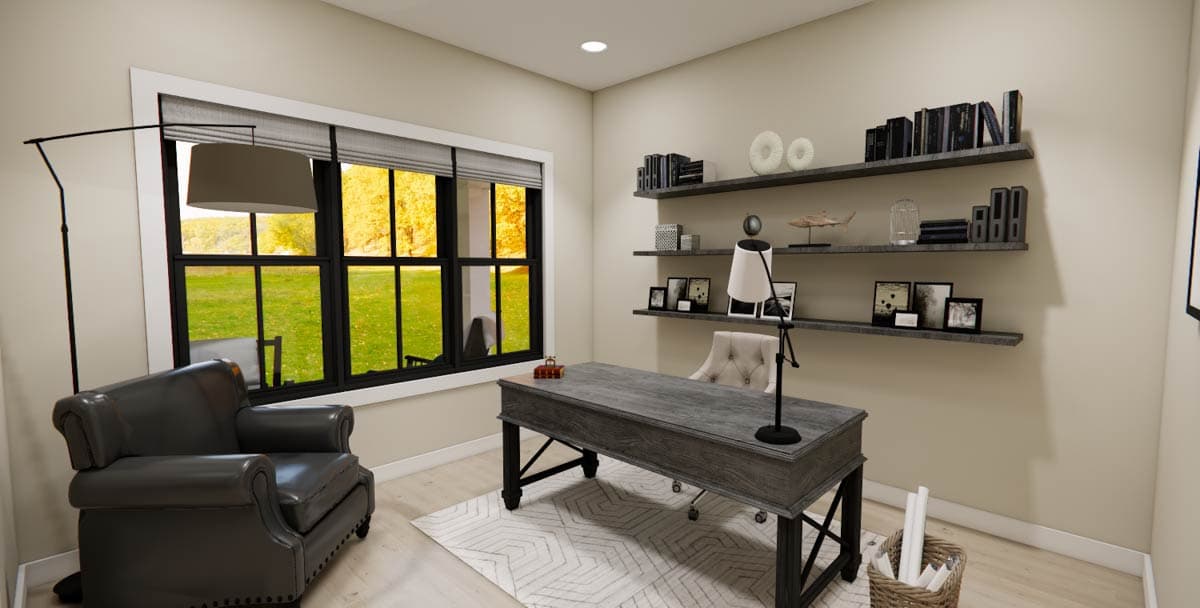 Plan 14941RK: Two-Story Modern Farmhouse Plan with Loft Upstairs - 2528 Sq Ft - Image #9 - Farmhouse, Modern Farmhouse