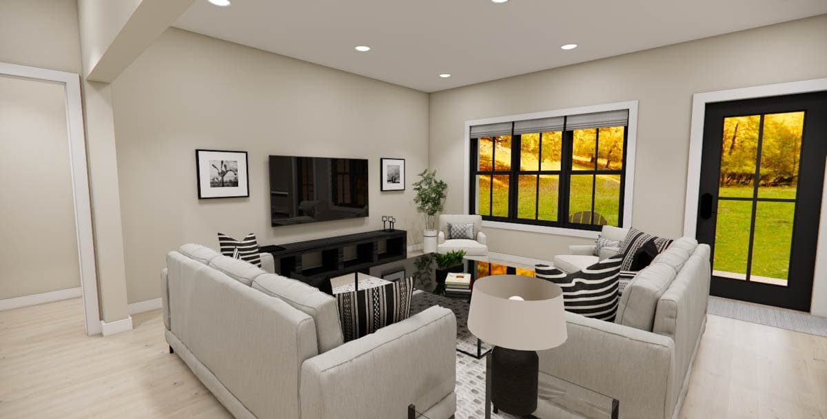 Plan 14941RK: Two-Story Modern Farmhouse Plan with Loft Upstairs - 2528 Sq Ft - Image #13 - Farmhouse, Modern Farmhouse