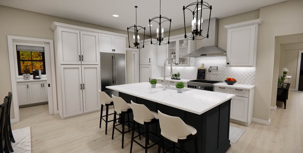Plan 14941RK: Two-Story Modern Farmhouse Plan with Loft Upstairs - 2528 Sq Ft - Image #16 - Farmhouse, Modern Farmhouse