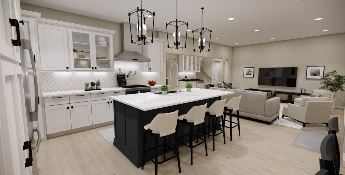 Plan 14941RK: Two-Story Modern Farmhouse Plan with Loft Upstairs - 2528 Sq Ft - Image #17 - Farmhouse, Modern Farmhouse