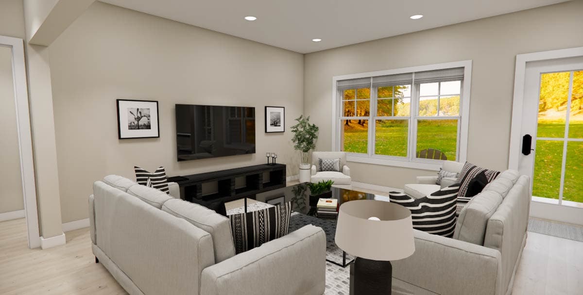 Plan 14942RK: Two-Story Bungalow Style House Plan with Main Level Master - 2528 Sq Ft - Image #13 - Bungalow, Traditional