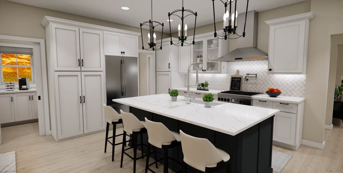 Plan 14942RK: Two-Story Bungalow Style House Plan with Main Level Master - 2528 Sq Ft - Image #16 - Bungalow, Traditional