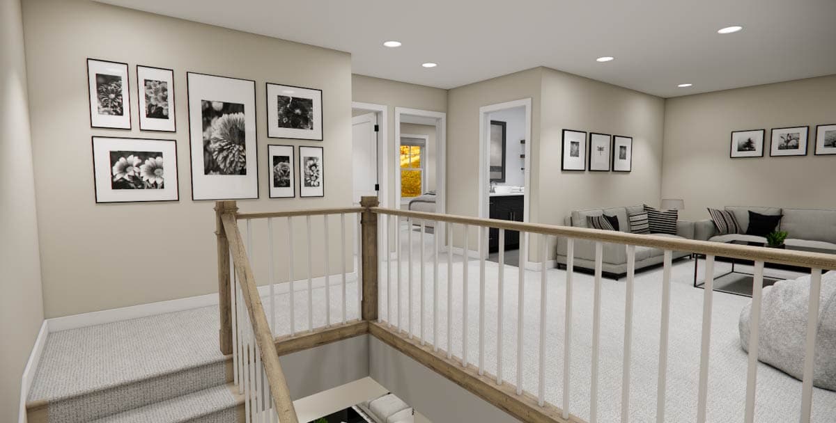 Plan 14942RK: Two-Story Bungalow Style House Plan with Main Level Master - 2528 Sq Ft - Image #33 - Bungalow, Traditional