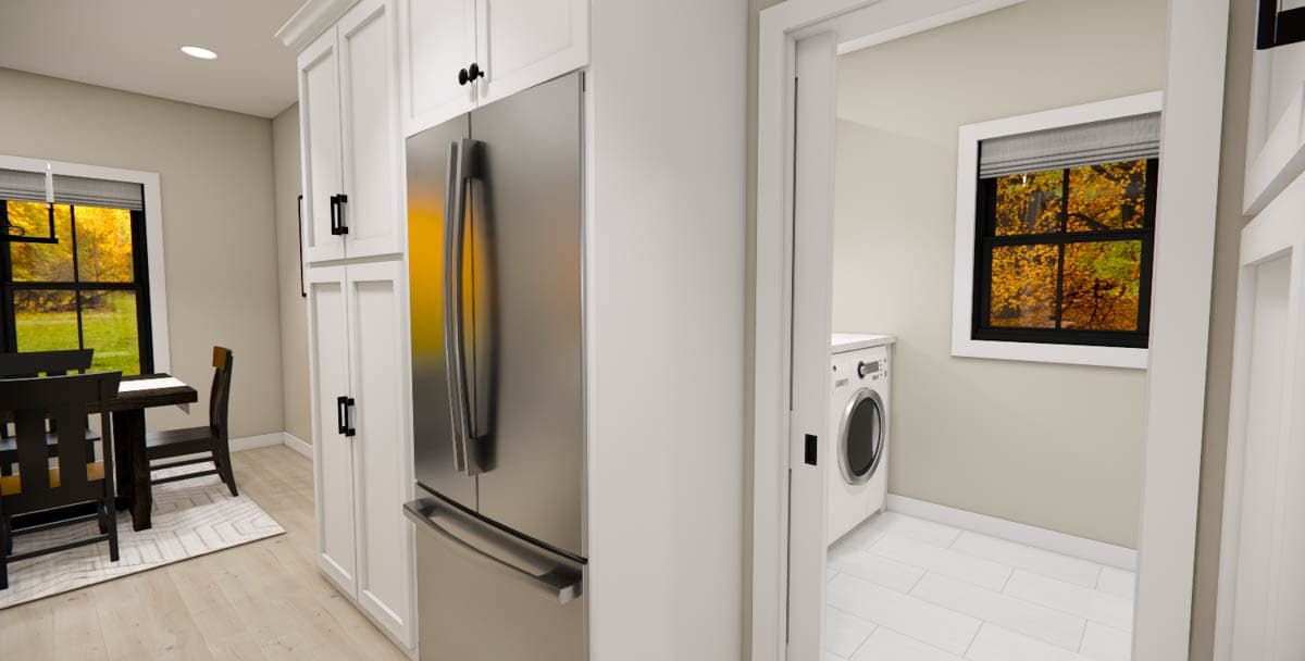 Plan 14944RK: 4-Bed Farmhouse Plan with Jack and Jill Bathroom - 2768 Sq Ft - Image #23 - Farmhouse, Modern Farmhouse