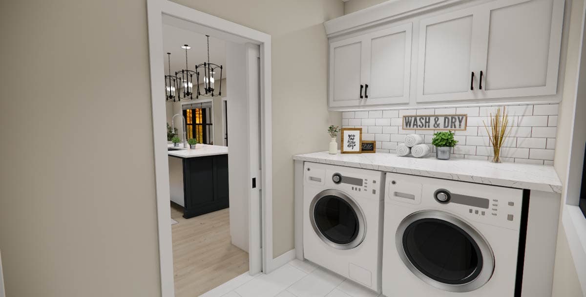 Plan 14944RK: 4-Bed Farmhouse Plan with Jack and Jill Bathroom - 2768 Sq Ft - Image #25 - Farmhouse, Modern Farmhouse