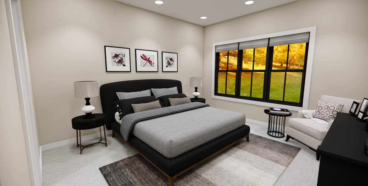 Plan 14944RK: 4-Bed Farmhouse Plan with Jack and Jill Bathroom - 2768 Sq Ft - Image #27 - Farmhouse, Modern Farmhouse