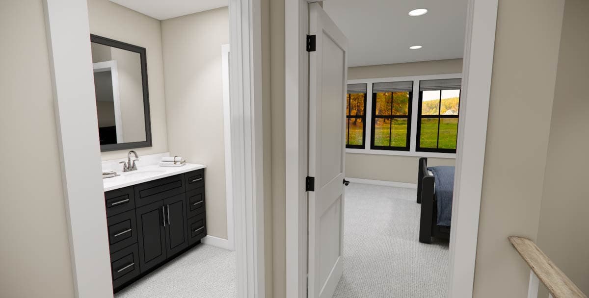 Plan 14944RK: 4-Bed Farmhouse Plan with Jack and Jill Bathroom - 2768 Sq Ft - Image #36 - Farmhouse, Modern Farmhouse