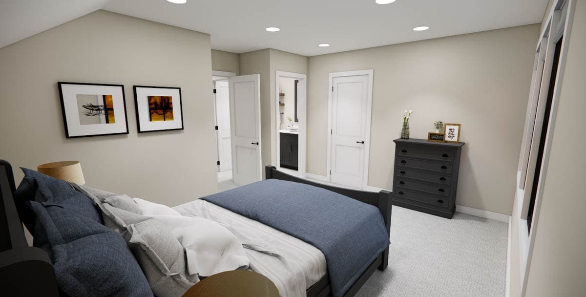 Plan 14944RK: 4-Bed Farmhouse Plan with Jack and Jill Bathroom - 2768 Sq Ft - Image #38 - Farmhouse, Modern Farmhouse