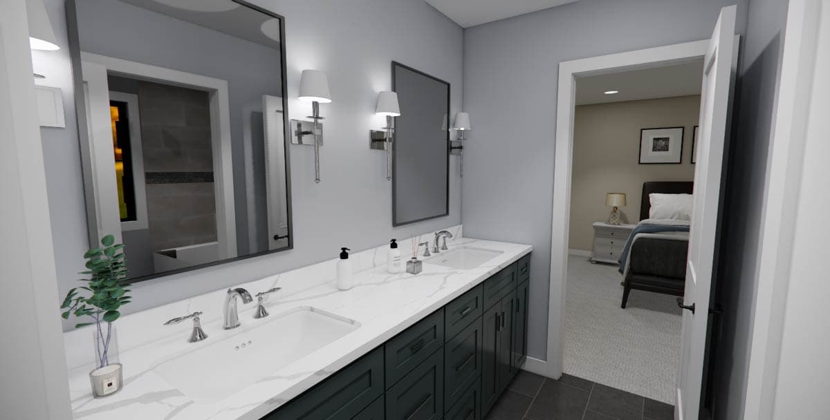 Plan 14944RK: 4-Bed Farmhouse Plan with Jack and Jill Bathroom - 2768 Sq Ft - Image #47 - Farmhouse, Modern Farmhouse