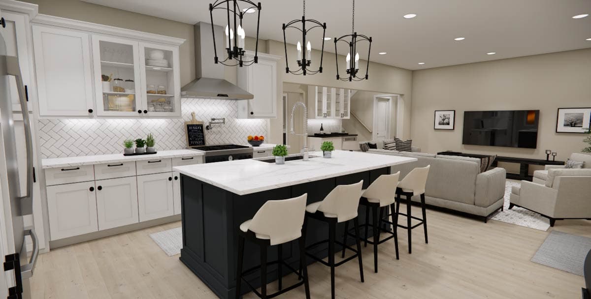 Plan 14945RK: Two-Story Traditional House Plan with Main Level Master - 2768 Sq Ft - Image #18 - Bungalow, Traditional