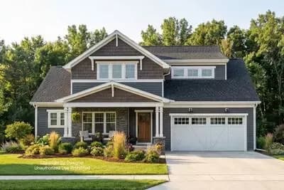Two-Story Traditional House Plan with Main Level Master - 2768 Sq Ft