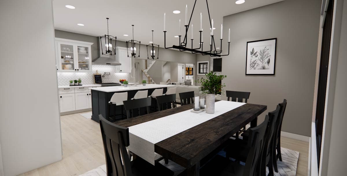 Plan 14947RK: Two-Story Modern Farmhouse Plan with Sunroom - 2748 Sq Ft - Image #23 - Cottage, Modern Farmhouse, New American