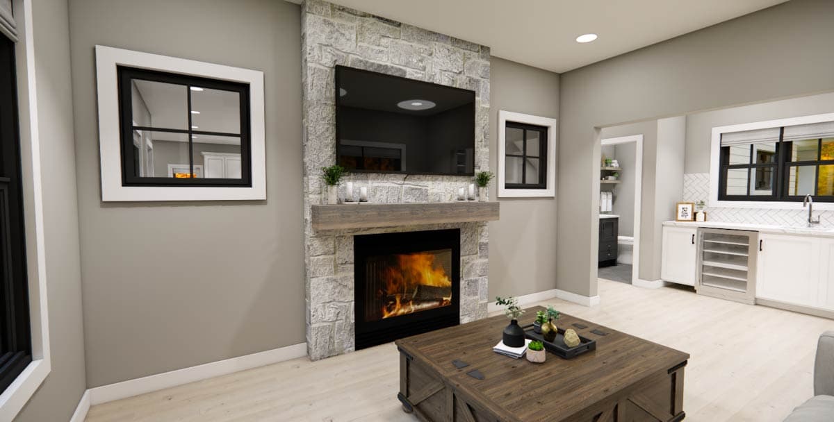 Plan 14947RK: Two-Story Modern Farmhouse Plan with Sunroom - 2748 Sq Ft - Image #31 - Cottage, Modern Farmhouse, New American
