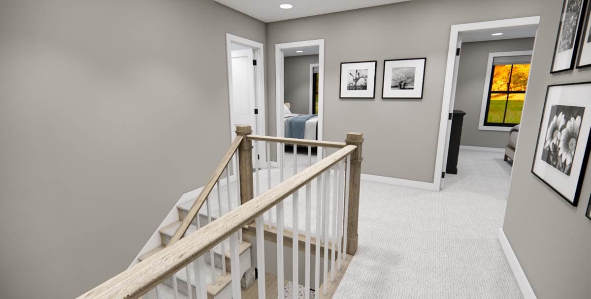 Plan 14947RK: Two-Story Modern Farmhouse Plan with Sunroom - 2748 Sq Ft - Image #41 - Cottage, Modern Farmhouse, New American