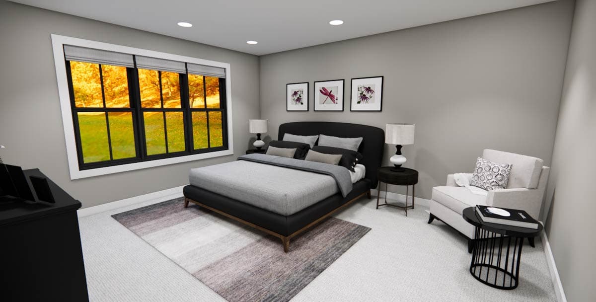 Plan 14947RK: Two-Story Modern Farmhouse Plan with Sunroom - 2748 Sq Ft - Image #50 - Cottage, Modern Farmhouse, New American