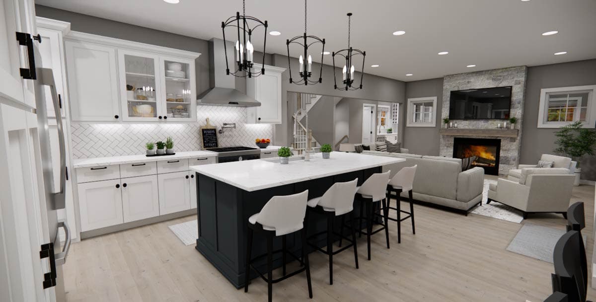 Plan 14949RK: Two-Story 4-Bed Craftsman House Plan with Home Office - 2748 Sq Ft - Image #18 - Craftsman, Traditional