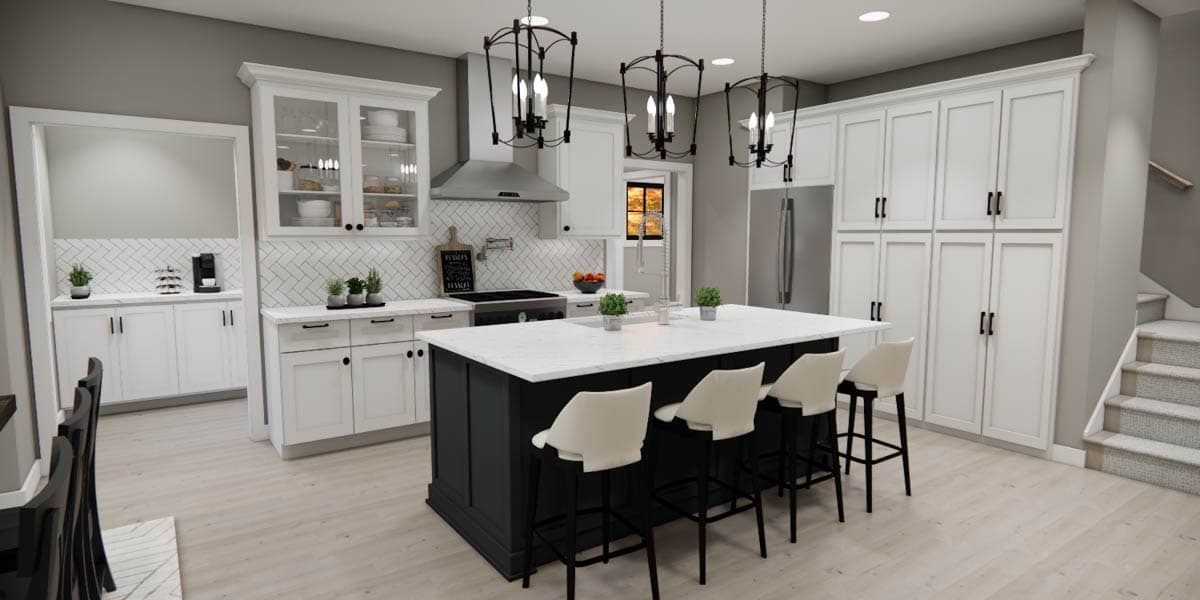 Plan 14950RK: Two-Story 3-Bed Farmhouse Plan with Home Office - 2216 Sq Ft - Image #18 - Farmhouse