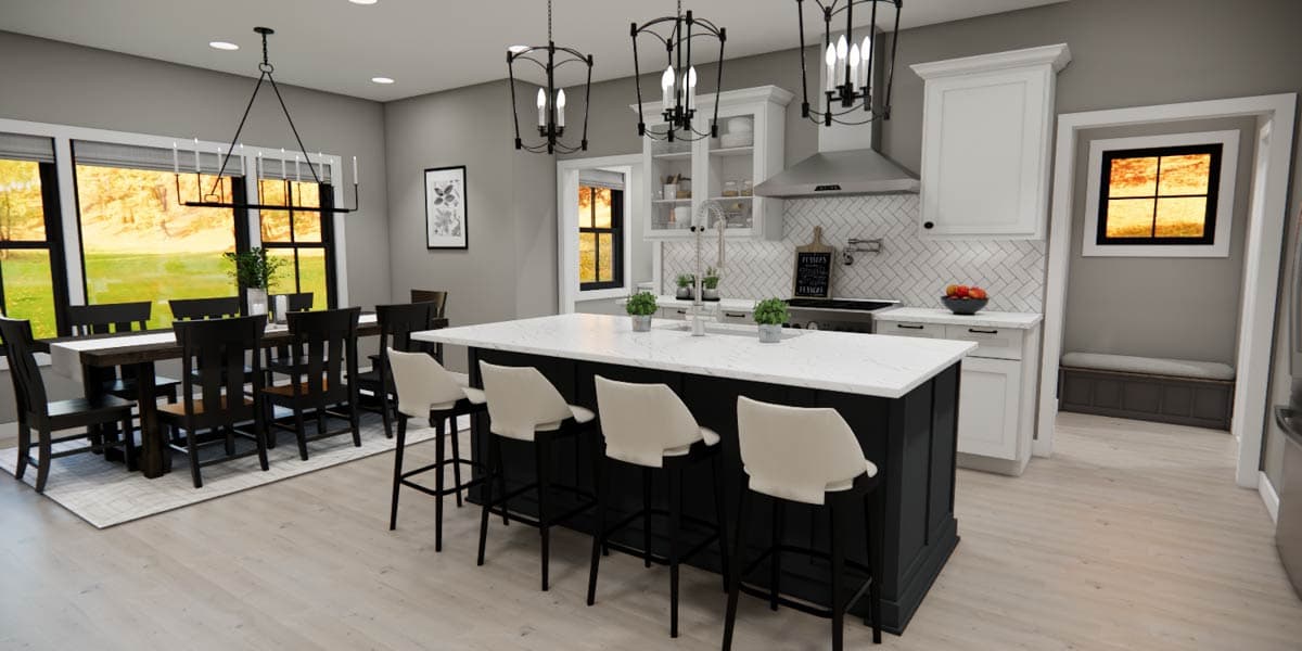 Plan 14950RK: Two-Story 3-Bed Farmhouse Plan with Home Office - 2216 Sq Ft - Image #19 - Farmhouse