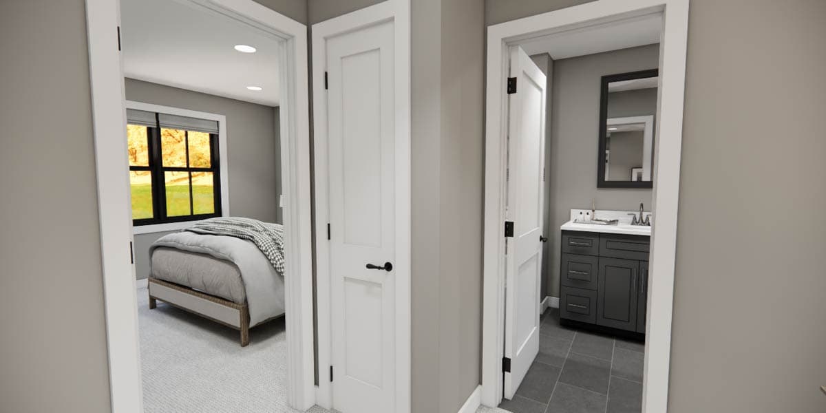 Plan 14950RK: Two-Story 3-Bed Farmhouse Plan with Home Office - 2216 Sq Ft - Image #30 - Farmhouse
