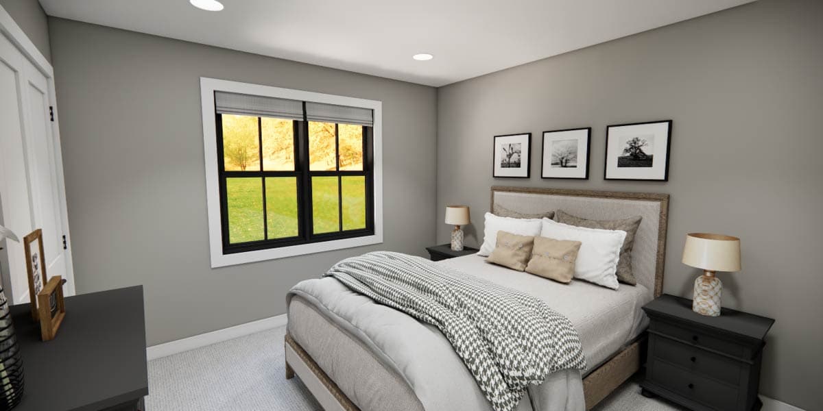 Plan 14950RK: Two-Story 3-Bed Farmhouse Plan with Home Office - 2216 Sq Ft - Image #35 - Farmhouse
