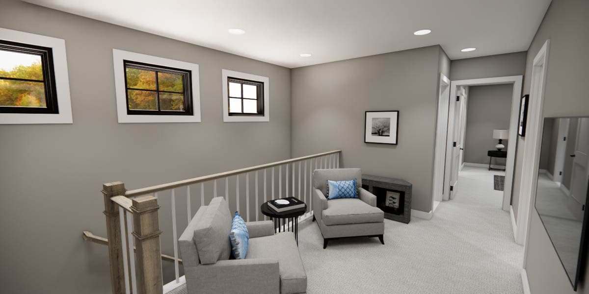 Plan 14950RK: Two-Story 3-Bed Farmhouse Plan with Home Office - 2216 Sq Ft - Image #38 - Farmhouse
