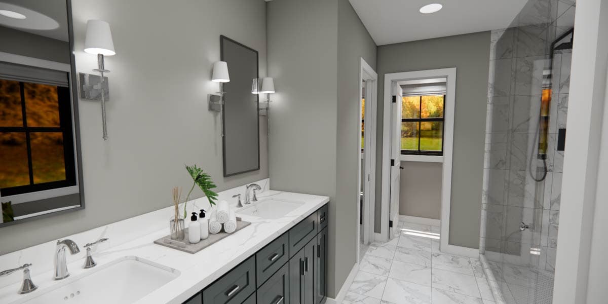 Plan 14950RK: Two-Story 3-Bed Farmhouse Plan with Home Office - 2216 Sq Ft - Image #46 - Farmhouse