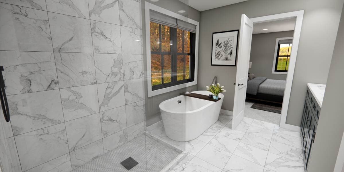 Plan 14950RK: Two-Story 3-Bed Farmhouse Plan with Home Office - 2216 Sq Ft - Image #47 - Farmhouse