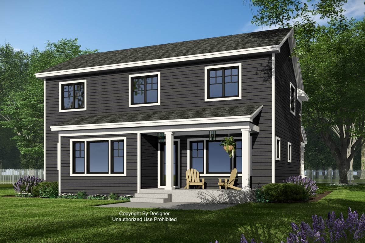 Plan 14951RK: Two-Story Craftsman House Plan with Loft - 2216 Sq Ft - Image #6 - Craftsman, Traditional