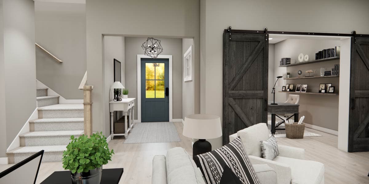 Plan 14951RK: Two-Story Craftsman House Plan with Loft - 2216 Sq Ft - Image #10 - Craftsman, Traditional